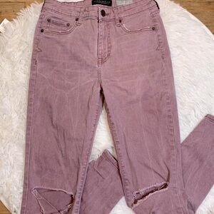 Aeropostale Distressed High Wasited Jegging